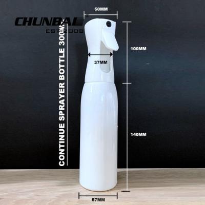 中国 High Quality 4oz Clear Frosted High Quality 500ml Customized Hair Salon Water Body Continuous Spray Bottle Fine Mist Sprayer 販売のため