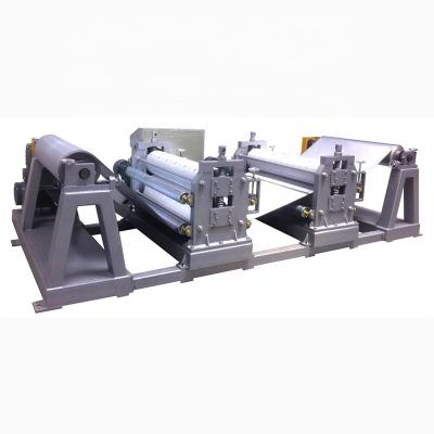 China Building Material Stores Stucco Aluminum Foil Embossing Machinery For Phenolic Foam Board for sale