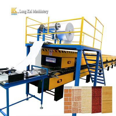 China Building Material Stores Fireproof Foaming PU Board Production Line for sale