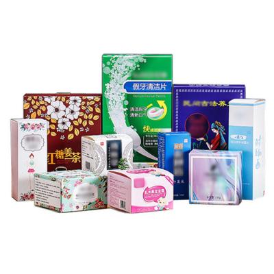 China Recyclable Design Printing Logo Paper Box FREE Custom Medicine Packaging Boxes For Cosmetic Medicine Packaging for sale