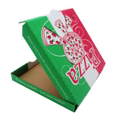 China Factory Price Recyclable Custom 18 Inch 16 Inch 12 Inch Slice Pizza Packing Box Eco-Friendly Box Package Pizza Food Grade for sale