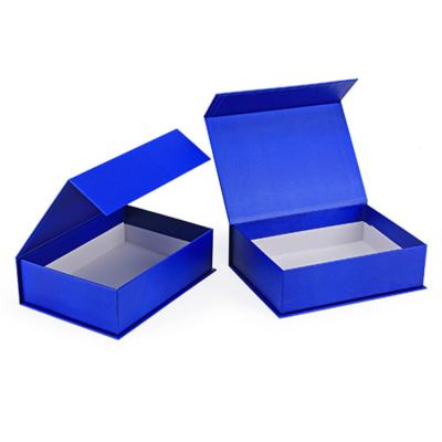 China CMYK Printing Paper Cardboard Recyclable Luxury Rigid Jewelry Apparel Gift Packaging Box With Magnetic for sale