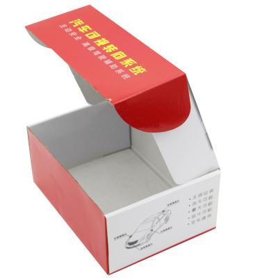 China Customized Recyclable Color Book Shape Magnetic White Red Cardboard Gift Foldable Box For Gift Packaging With Logo for sale