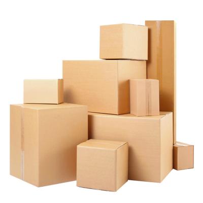 China Recyclable Customized Logo Printing Shipping Carton Cardboard Box Corrugated Paper Packaging for sale