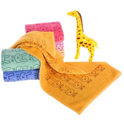 China Cute Cartoons Face Towel Cotton Baby Kids Face Hand Towel Absorption Towel Adult Safe For Kids Knitted Custom Logo All-season NC Accepted; HEB for sale