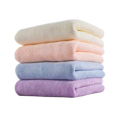 China Face Makeup Remover Towel Child Safe Bathroom Towels Soft Comfortable Quick Dry Bath Towels Custom Design Microfiber Adult Knitted B-0011 for sale