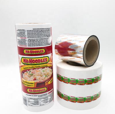 China Recyclable automatic packaging roll film packaging pe plastic film roll food packaging multilayer composite roll film for sale