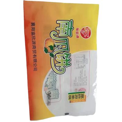 China Recyclable Wholesale Seal Heat Seal Three Side Gravure Printing Biodegradable Pumpkin Pie Packing Bag for sale