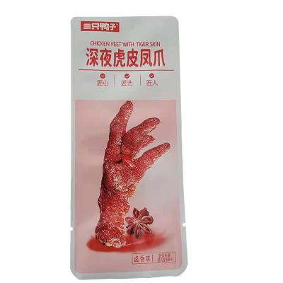 China Good quality recyclable and cheap biodegradable tiger skin and chicken claw packaging bag for sale