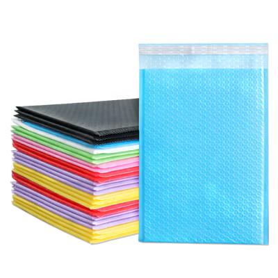 China Disposable Color Compound Thickening Foam Bag Matte Clothing Packaging Bag Printing Express Bag Customization for sale