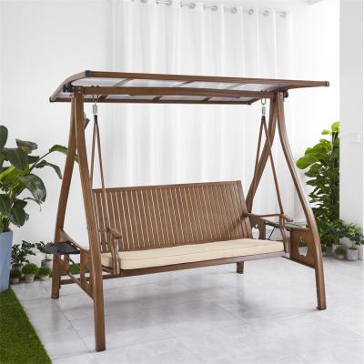 China Eco-friendly Waterproof Outdoor Swing Set Playground Park Balcony Patio Swings Adult Hanging Swing Chair for sale