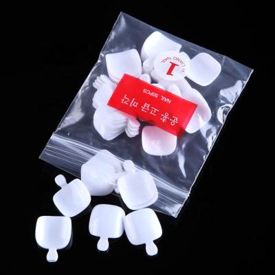 China Wholesale Design Nails Full Cover Fashion Transparent Nail Tips 500 Pcs/Bag for sale