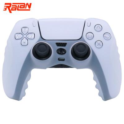 China Protective Silicone Soft Case Cover For PS5 Controller Skin Cases For Playstation 5 Gamepad Controle Controller Games Accessories for sale