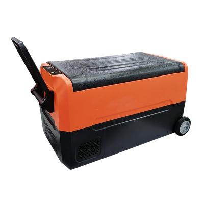 China Hotel 2021 Hot Selling 12 V 30L Portable Refrigerator Digital Touch Car Refrigerator Car Freezer Car Refrigerator for sale