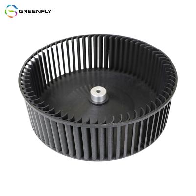 China 2021 Air Conditioner China Supply Custom Fan Blade Plastic Cross Fan Impeller for sale