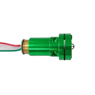 Cina 2.6-3.0V Voltage Line Green Laser Module 532nm con potenza di uscita 5-18mW in vendita