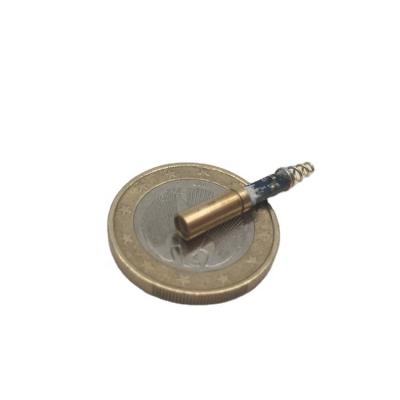 China 3mW uitgangsvermogen en 20mm straalgrootte bij 10m Green Gun Sight Laser module voor hoge stabiliteit Te koop