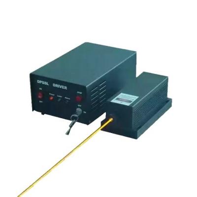 China DPSS 50mW Yellow 589nm Laser Module Suitable for Customer Requirements for sale