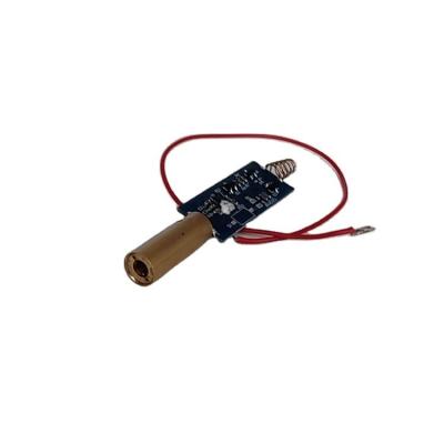 China Stable Performance 545nm Green Dot Laser Module with Good Beam Spot for sale