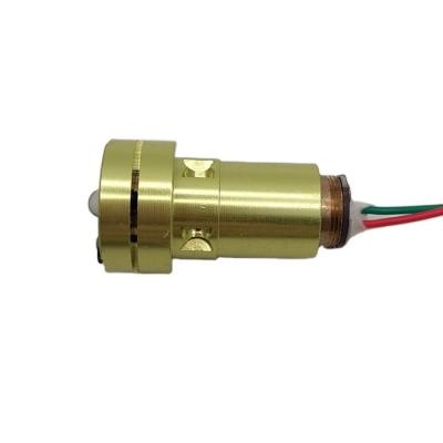 Κίνα Τρόπος ισχύος εξόδου CW 555nm 551nm 15mW Green Laser Pointer Line Laser Diode Module προς πώληση