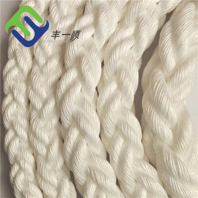 China 8 Strand High Strength Polypropylene Mooring Lines Rope For Mooring Larger Vessels for sale