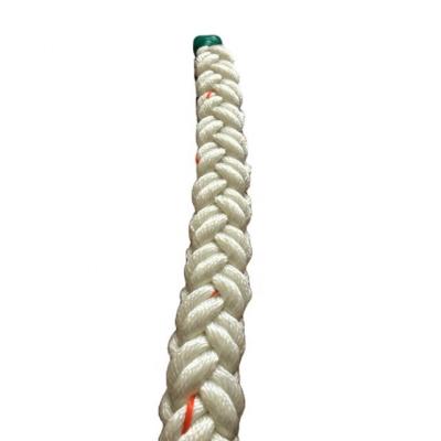 China DNV Certificate 8 Strand Polyester Braided 80mmx220m Mooring/Towing Rope Hot Sale for sale