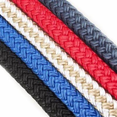 Chine Rope en polyamide de nylon à double tresse de 10 mm pour bateau de marine à vendre