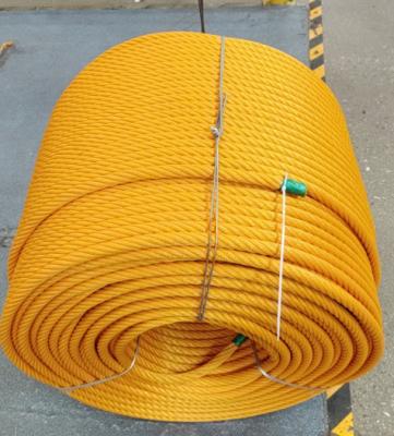 China Polypropylene Polyester Nylon 6 Strand Combination Rope For Kids Swing And Nets for sale