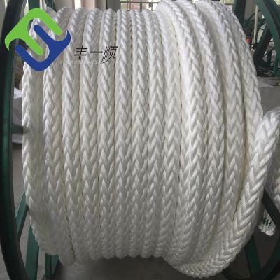 Cina Attraccando la linea di attracco di nylon corda dell'yacht intrecciata filo del gherlino 8 di 48mmx220m in vendita