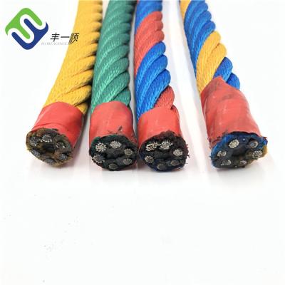 China O fio da fibra reforçou a corda 18mm 6 costas para o equipamento do campo de jogos das crianças à venda