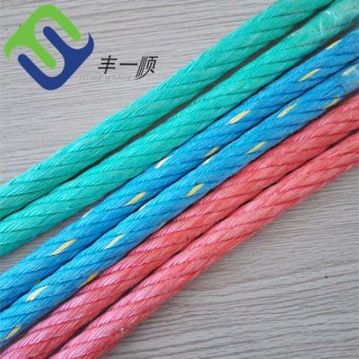 Chine Corde de combinaison de multifilament du terrain de jeu pp de la corde 16mm de noyau de fil d'acier à vendre