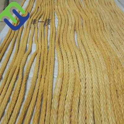 Cina Marine Towing Rope potente 12 linee di attracco della nave di Uhmwpe del filo in vendita