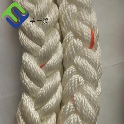 Chine 56mm corde d'amarrage de polyester de corde tressée huit par brins pour la construction navale à vendre