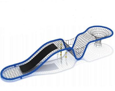 Cina Rete all'aperto commerciale netta rampicante di scalata della corda del triangolo del campo da giuoco dei bambini in vendita