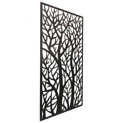 China Art Deco ECT Stainless Steel Laser Cut Panels Metal Garden Screens for sale