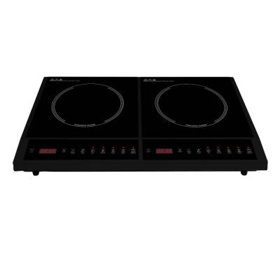 China Household Cheap Price Table Top Double Burner Induction Cooker Kitchen Appliances Electric Stove 4000W Model ALP-DIC148 for sale