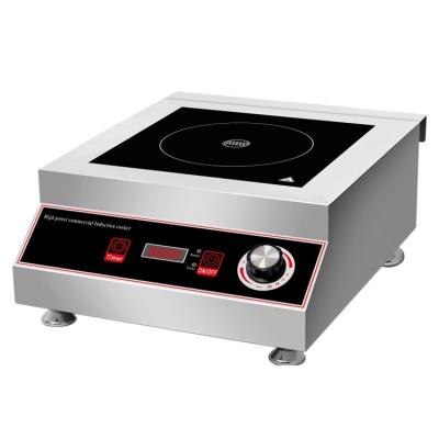 China 9 Function 5000w Intelligent Cooking Wok Cooker Commercial Induction Cooker for sale