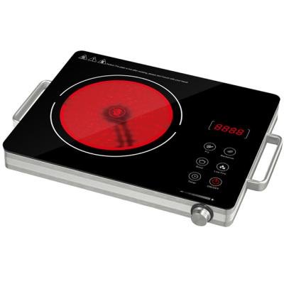 China Eco-friendly ultra-thin infrared cooker /ceramic stove with stainless steel frame approval hot sale in Indonesia market for sale