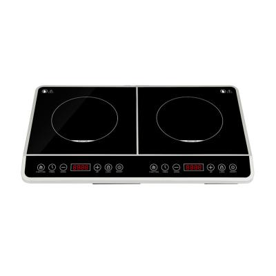 China Pan Detection 4000 Watts Solid Induction Cooker /Double Induction Cooker Low Price Stove Induction for sale