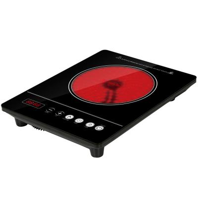 China Pan Detection 2000W Sensor Touch Control Infrared Cooker /electric Infrared Cooker/Ceramic Cooker for sale