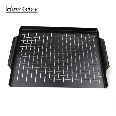 China Easily Cleaned Premium Non-Stick Grill Topper for sale