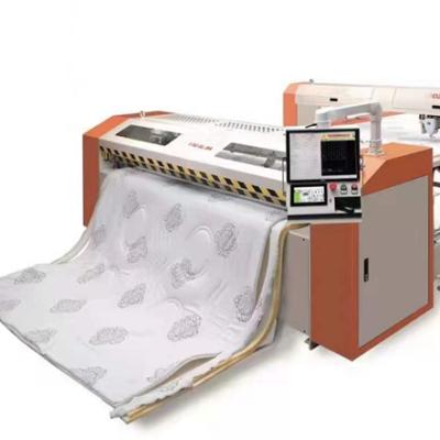 China THREAD TRIMMER low price single-needle quilting machine with imported sewing head to produce mattress, quilter blankets, bedding for sale