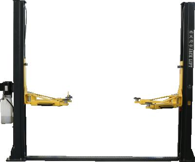 China CE Approved Vehicle Maintenance Hydraulic Two Post Baseplate Car Lift 2960*465*735mm for sale