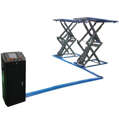 China CE Approved Lower Price 3000kgs On Floor Full Rise Scissor Lift 3000KGS for sale