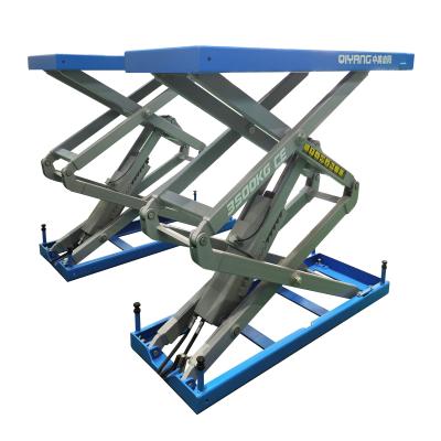 China Economic Grade Car Cheap Maintenance 3500kgs Capacity Full Scissor Lift 3500KGS for sale