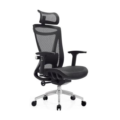 China 2020 Full Mesh Swivel Chair Ergonomic Office Chair (Height) Adjustable Factory New Design With BIFMA for sale