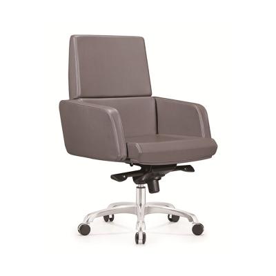 China Executive Office Adjustable Chair PU (Height) Leather Staff Chair for sale