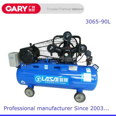 China V3065-90L Lubricated Belt Driven Air Compressor for sale