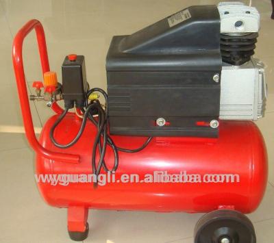 China Lubricated Hot Sale 2HP 30L Portable Air Compressor for sale