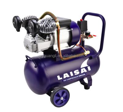 China Good price 12L lubricated portable air compressor and parts for sale